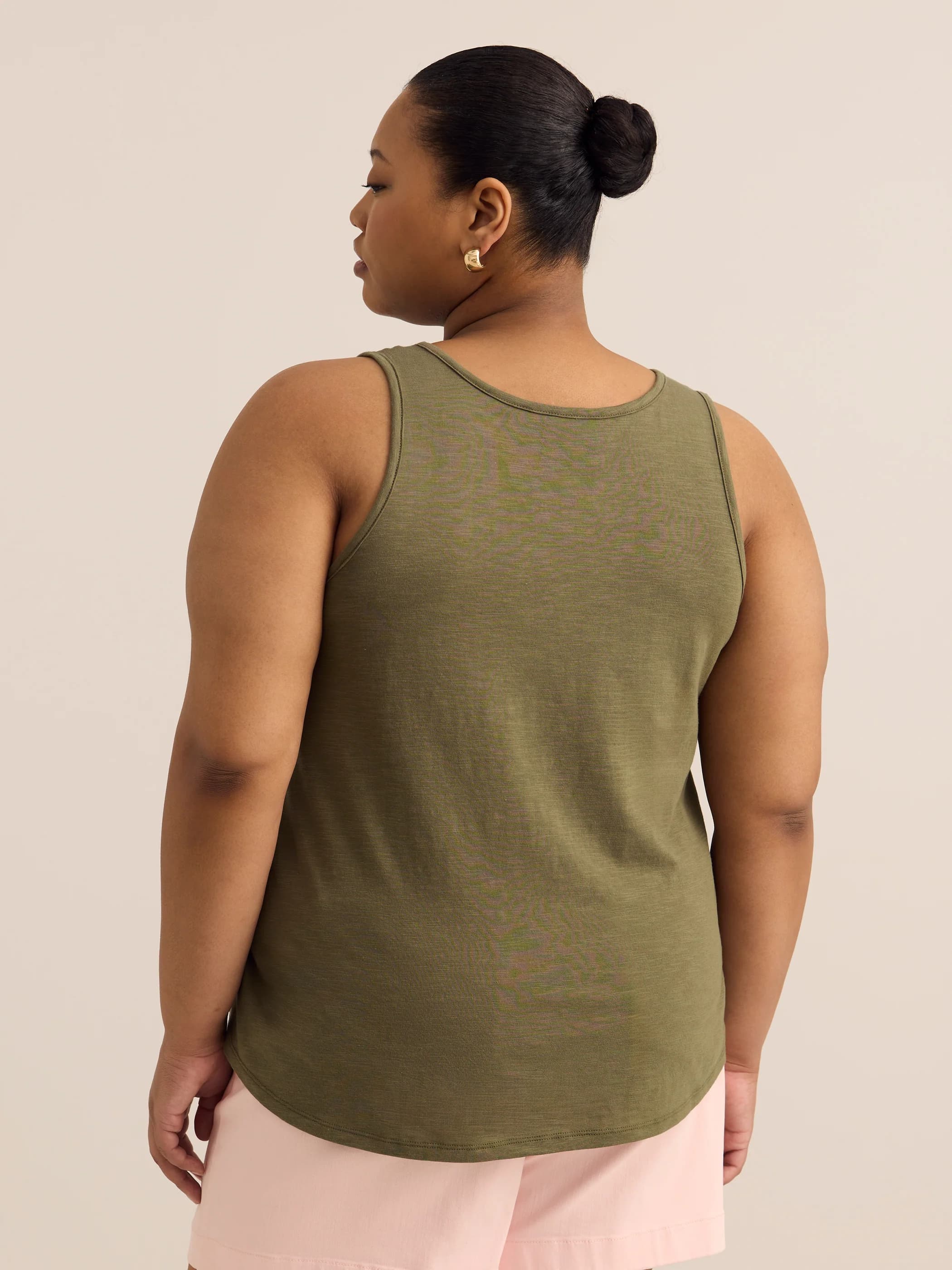 Relaxed Knit Tank Top – view 4