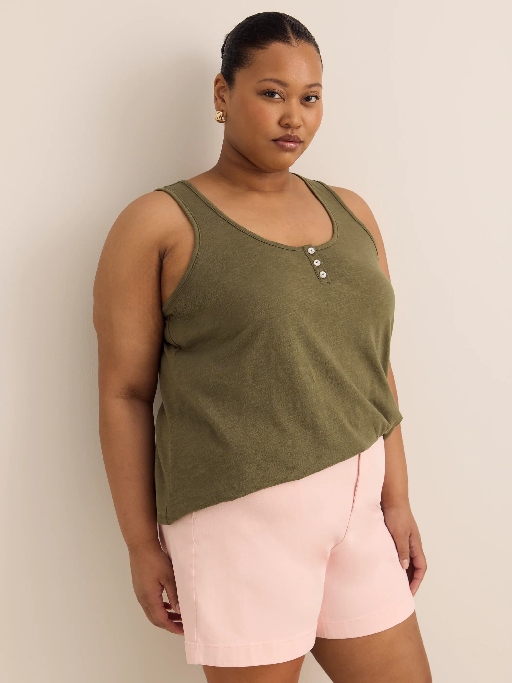 Relaxed Knit Tank Top – view 2