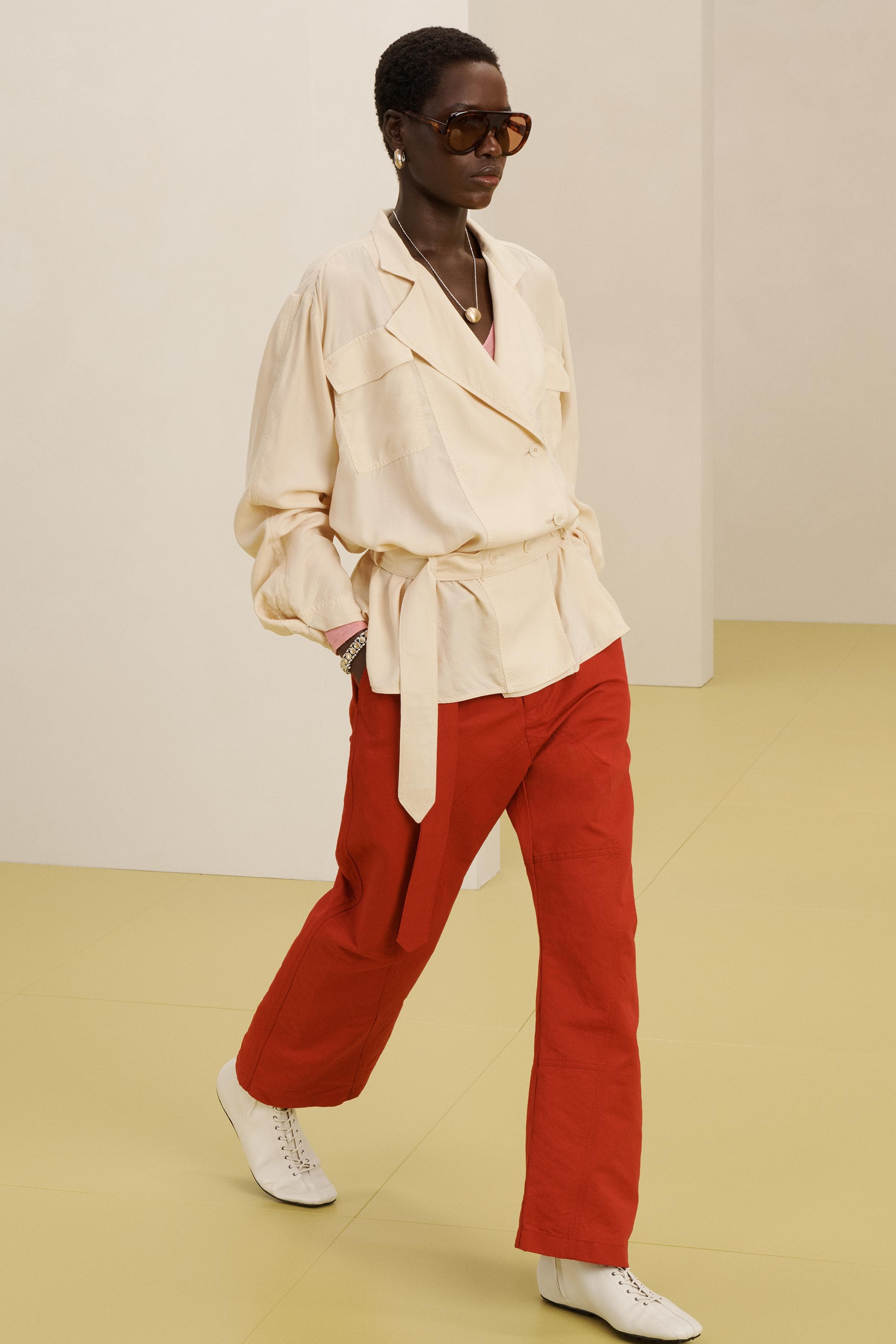 Belted Safari Jacket – view 2